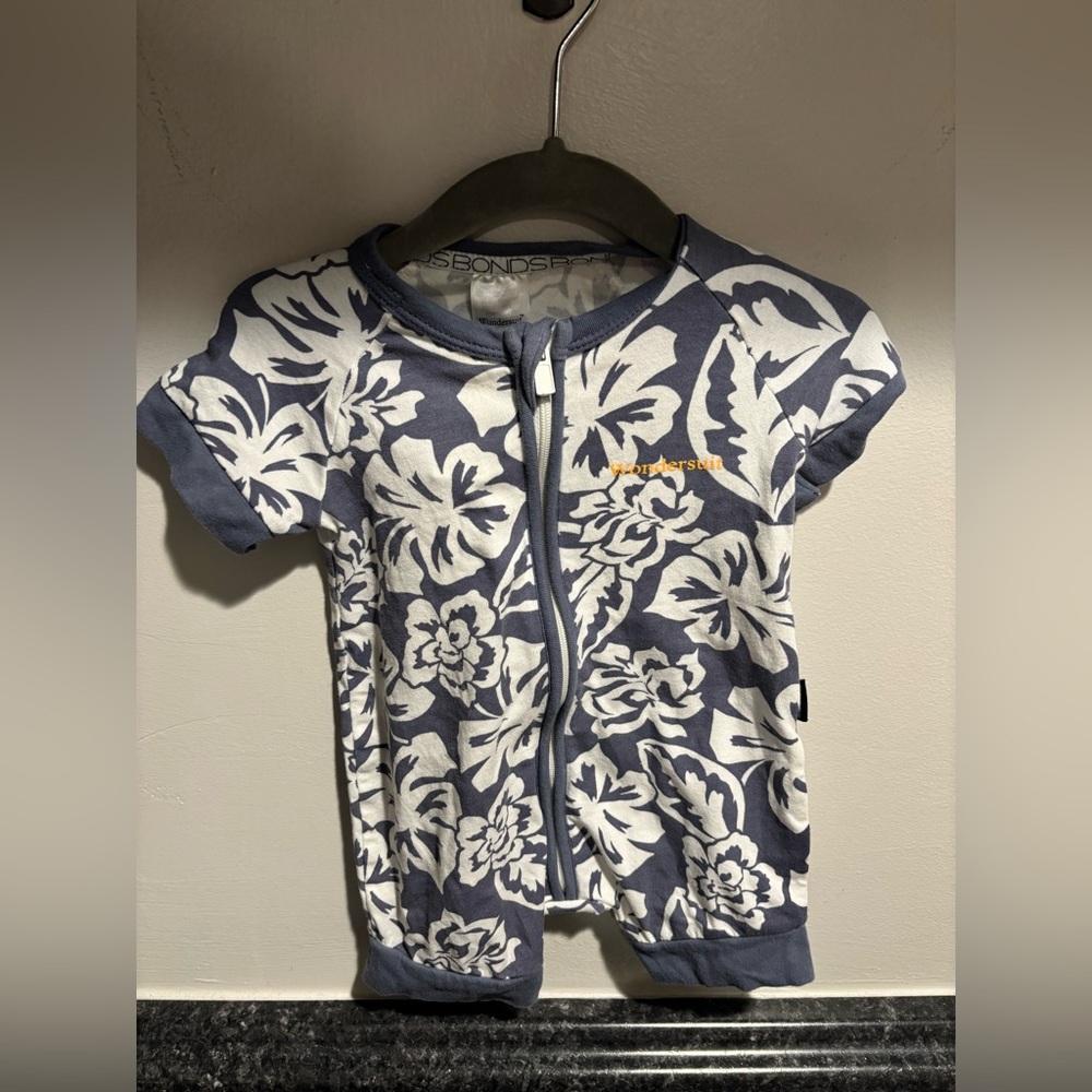Bonds Wondersuit Short Zip Romper